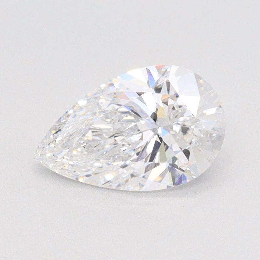 1.02 Carat Pear IGI Labgrown Diamond, With Certificate ID LG605326976