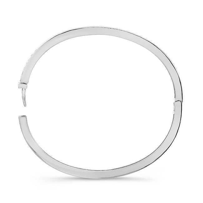 Modern Style Diamond Bangle