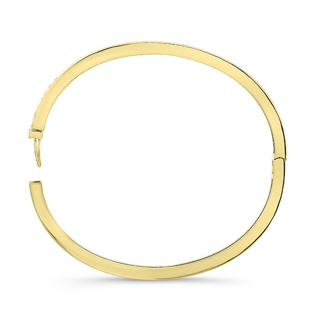 Modern Style Diamond Bangle
