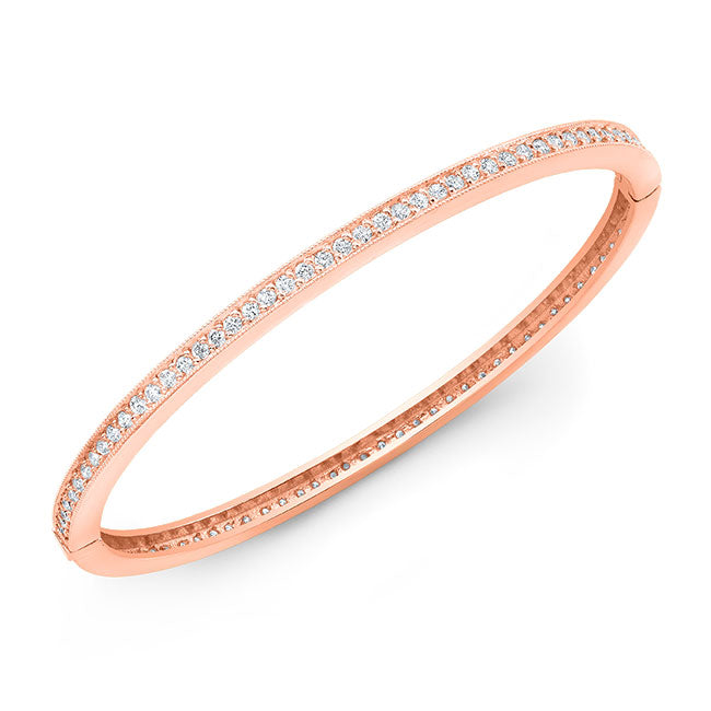 Modern Style Diamond Bangle