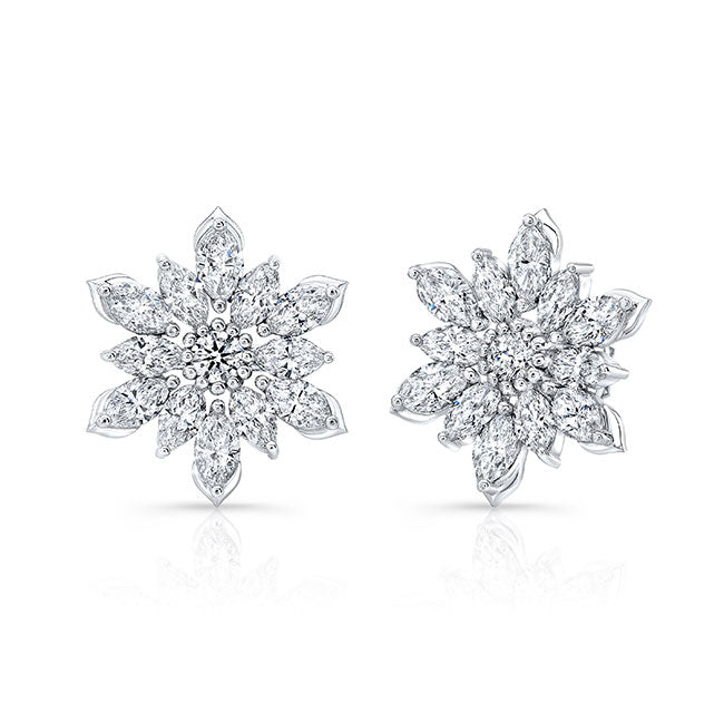Flower Diamond Earring (Copy)
