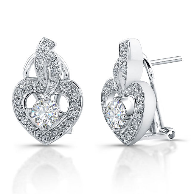 Heart Earrings Studs