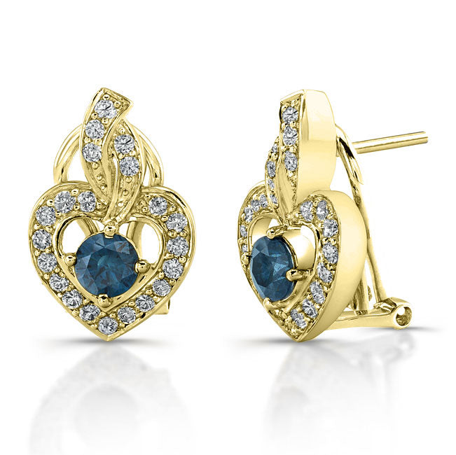 Heart Earrings Studs
