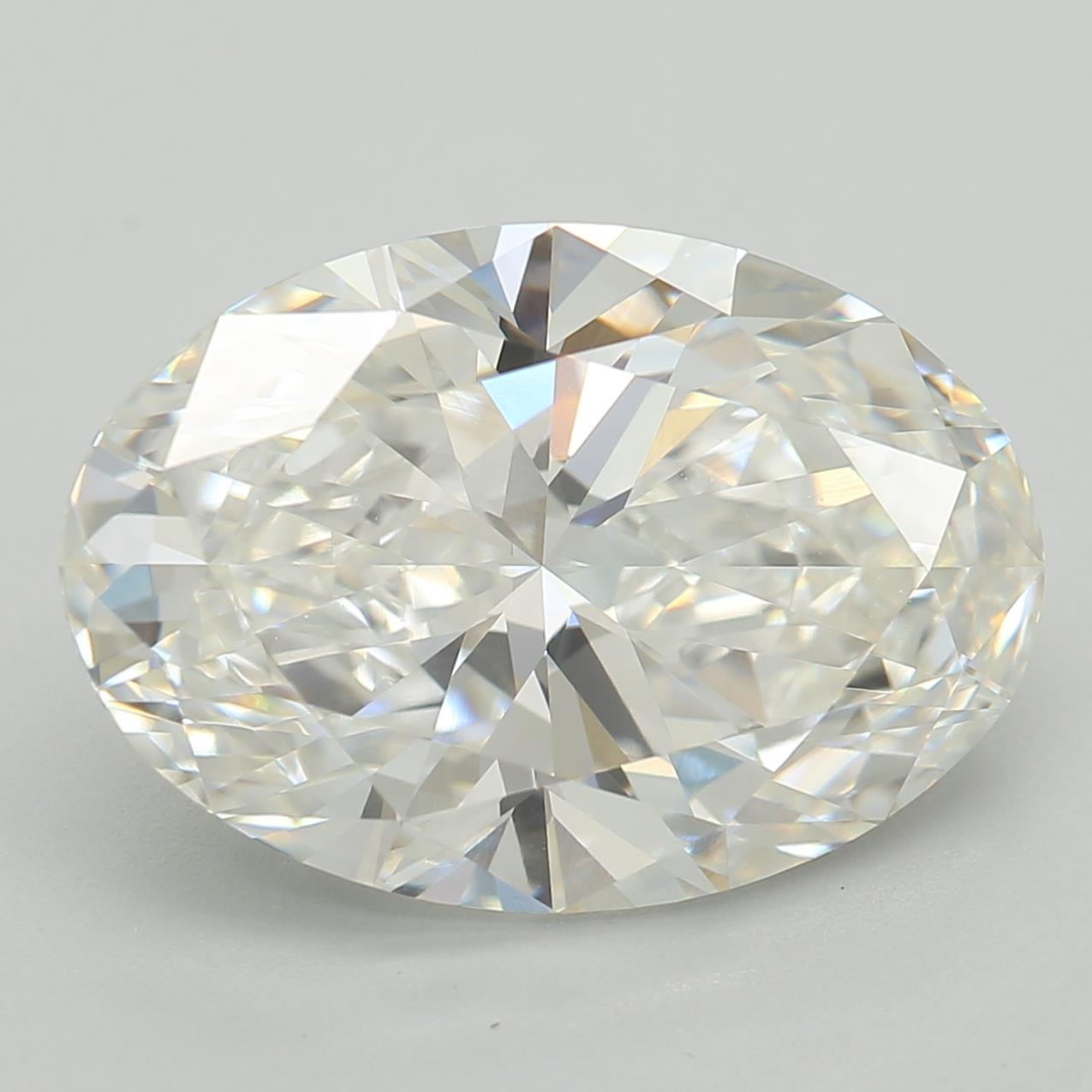 3.58 Carat Oval IGI Labgrown Diamond, With Certificate ID 694598732