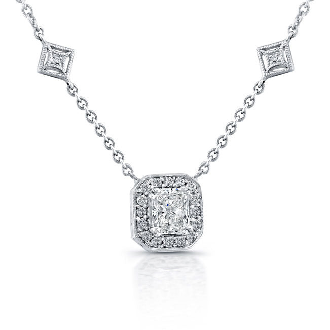 Radiant Diamond Necklace