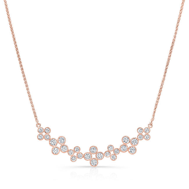 Bezel Diamond Necklace