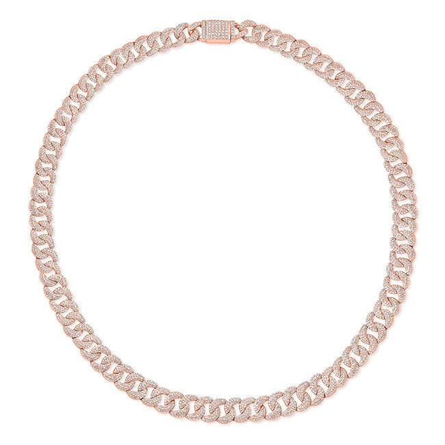 Cuban Link Diamond Necklace