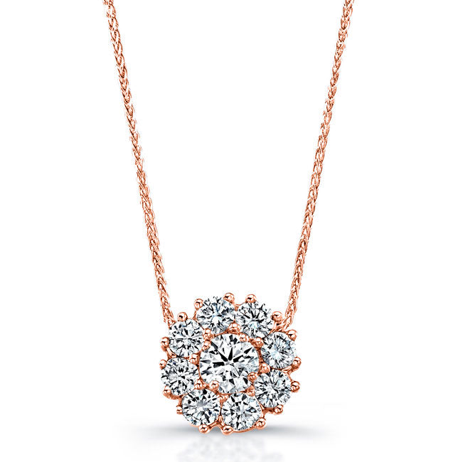 Round Diamond Pendant