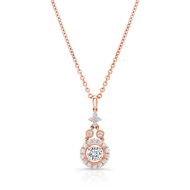 Art Deco Style Diamond Pendant