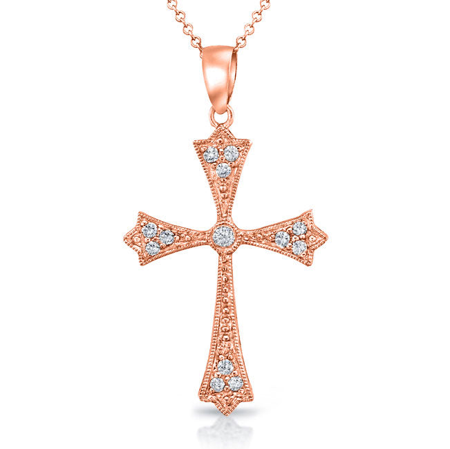 Diamond Cross Pendant