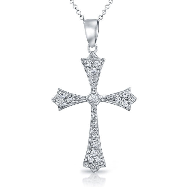 Diamond Cross Pendant