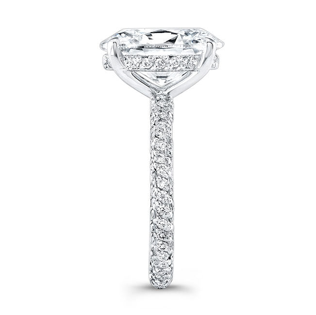 Classic Style Eternity Diamond Engagement Ring