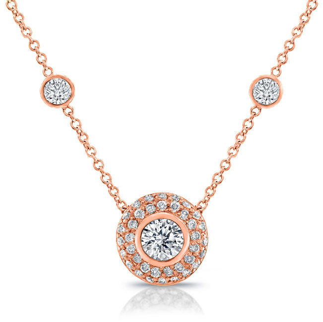Diamond Bezel Pendant