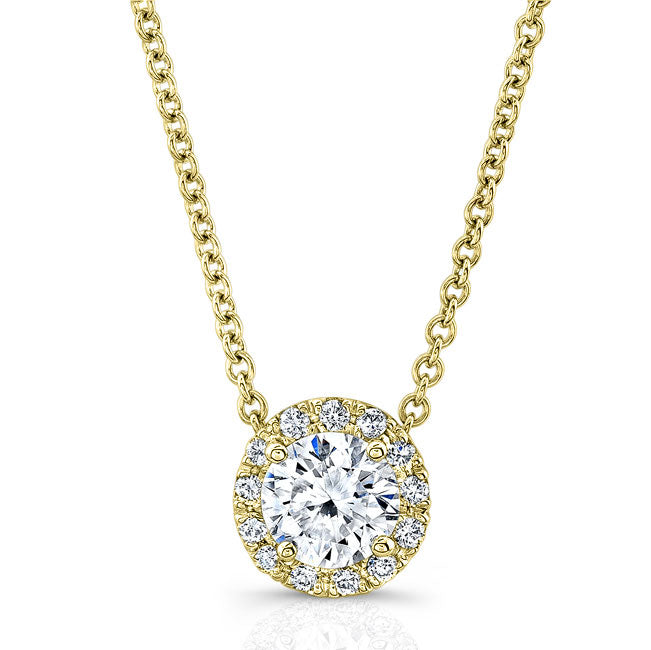 Diamond Bezel Pendant