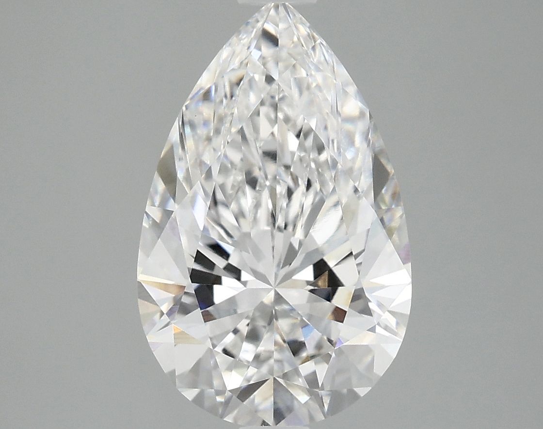 3.10 Carat Pear IGI Labgrown Diamond, With Certificate ID LG700581790