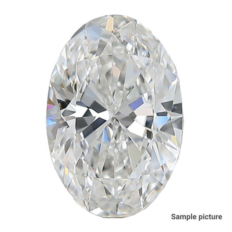 0.85 Carat Oval GIA Natural Diamond, With Certificate ID 1305659808