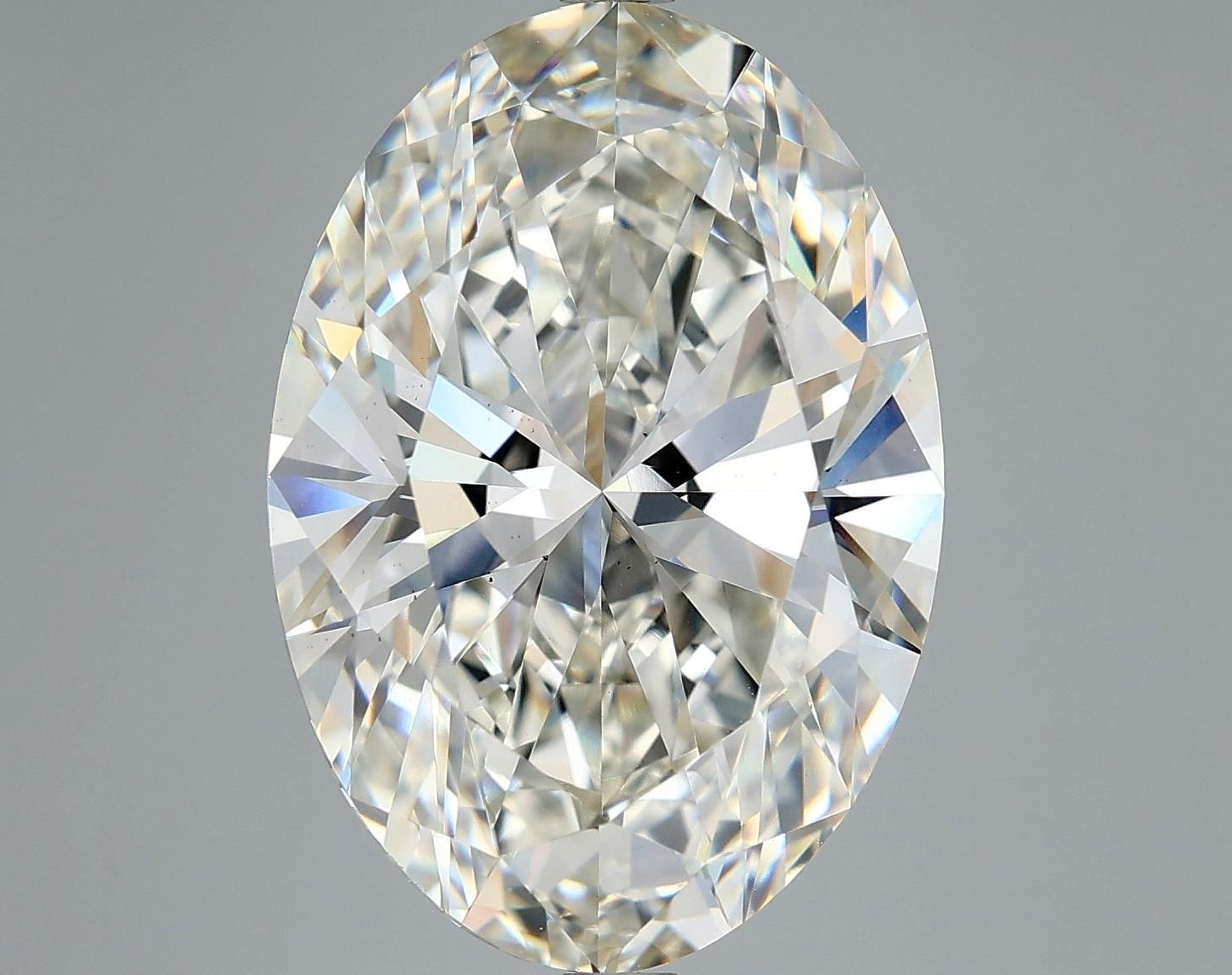 9.55 Carat Oval HRD Labgrown Diamond, With Certificate ID 230000133831