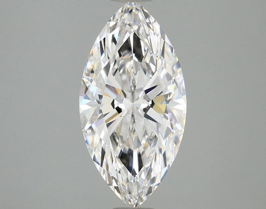 2.10 Carat Marquise IGI Labgrown Diamond, With Certificate ID LG665422564