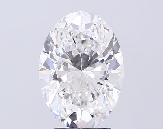 3.06 Carat Oval IGI Labgrown Diamond, With Certificate ID LG710578178