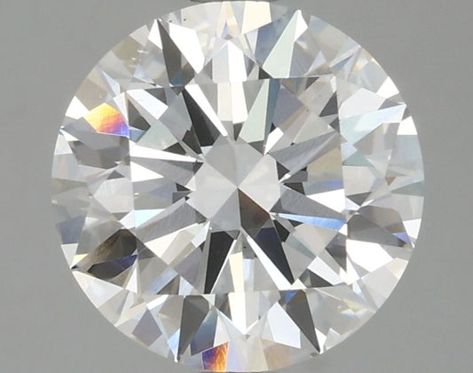 3.42 Carat Round IGI Labgrown Diamond, With Certificate ID LG615360462