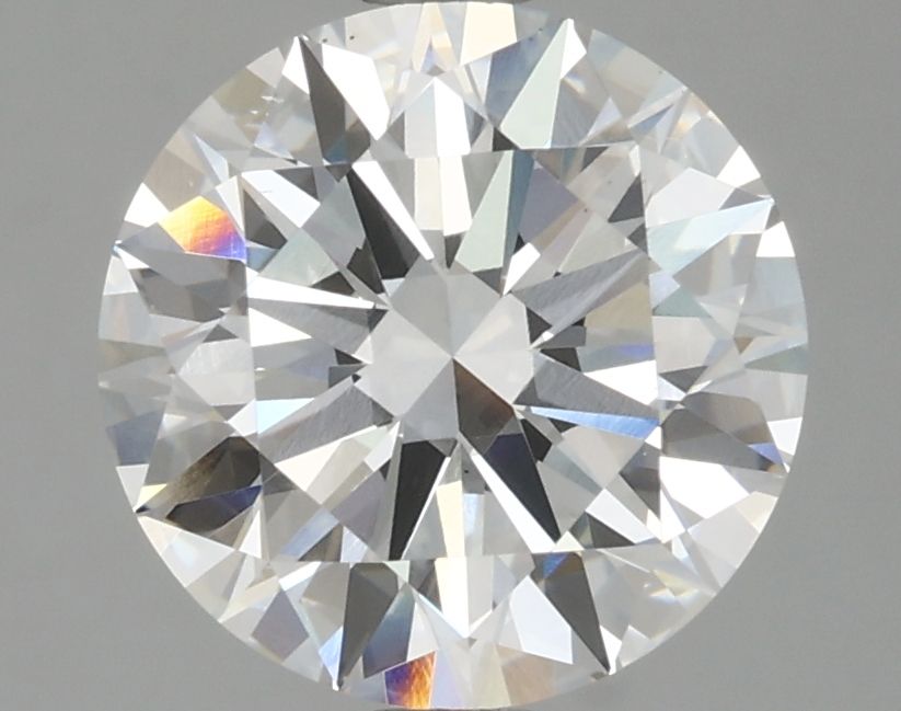 3.42 Carat Round IGI Labgrown Diamond, With Certificate ID LG615360462