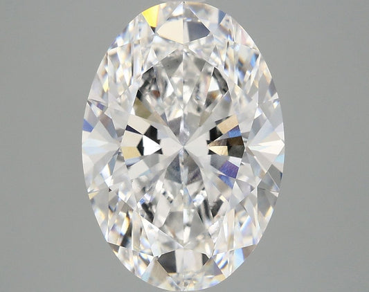5.06 Carat Oval IGI Labgrown Diamond, With Certificate ID LG680585328