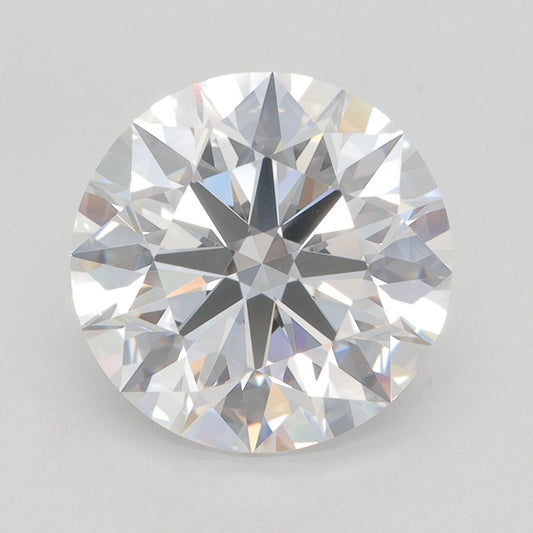 5.39 Carat Round IGI Labgrown Diamond, With Certificate ID LG624436859