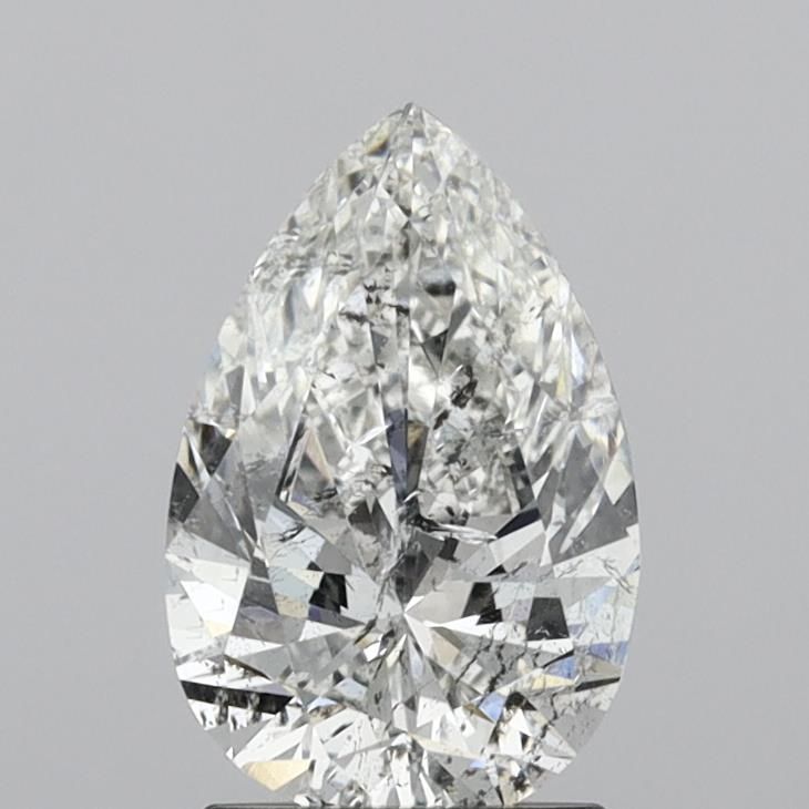 1.50 Carat Pear IGI Natural Diamond, With Certificate ID 522220535