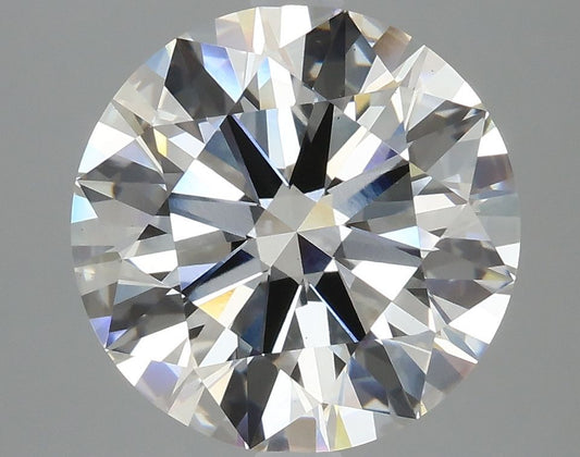 4.52 Carat Round IGI Labgrown Diamond, With Certificate ID LG629437755