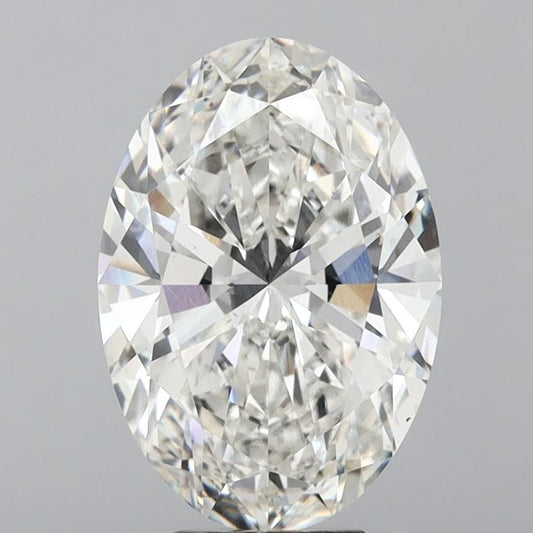 8.25 Carat Oval IGI Labgrown Diamond, With Certificate ID LG575376164