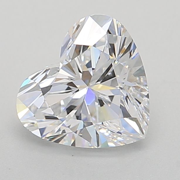1.50 Carat Heart IGI Labgrown Diamond, With Certificate ID LG654413595