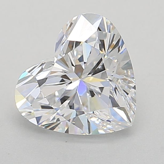 1.50 Carat Heart IGI Labgrown Diamond, With Certificate ID LG654413595
