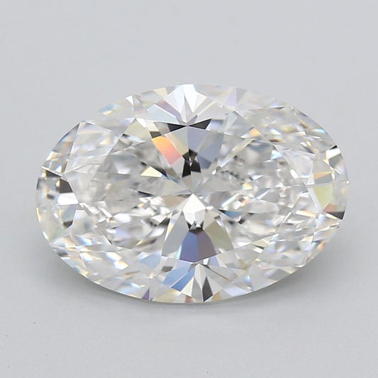 5.00 Carat Oval IGI Labgrown Diamond, With Certificate ID LG692557006