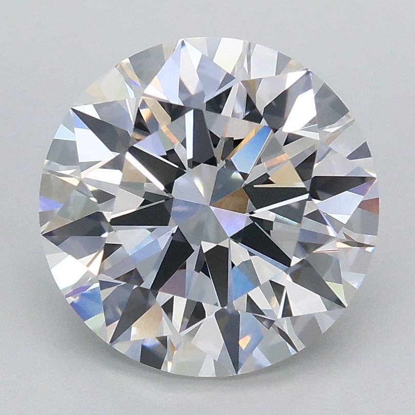 2.52 Carat Round IGI Labgrown Diamond, With Certificate ID LG634407136