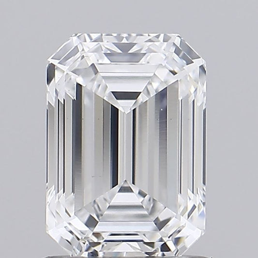 1.13 Carat Emerald IGI Labgrown Diamond, With Certificate ID LG664410460