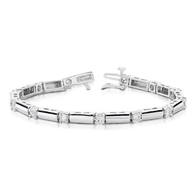 Modern Style Diamond Bracelet