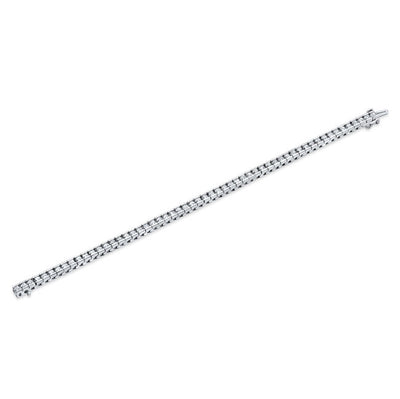 Classic Style Diamond Tennis Bracelet