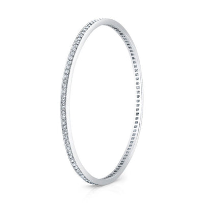 Vintage Style Diamond Bangle
