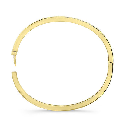 Modern Style Diamond Bangle