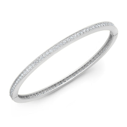 Modern Style Diamond Bangle