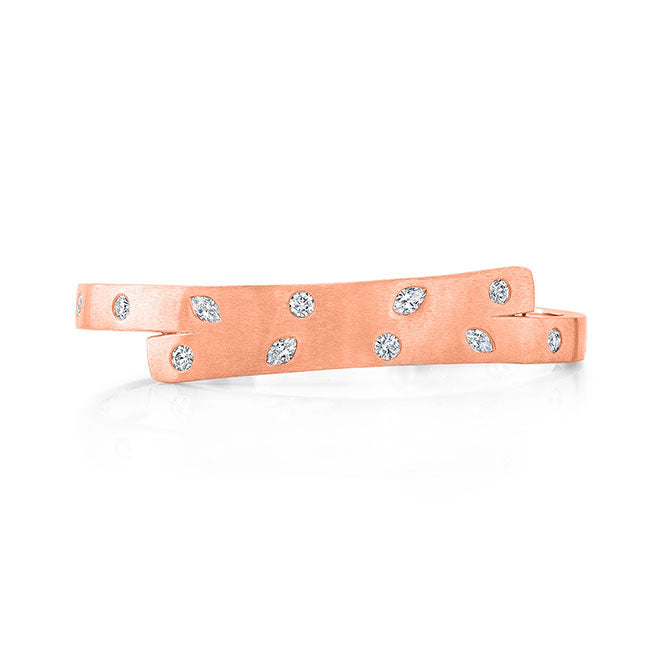 Modern Style Diamond Bangle
