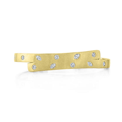 Modern Style Diamond Bangle