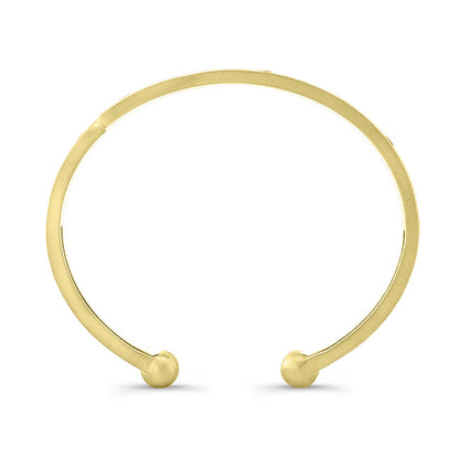 Modern Style Diamond Bangle