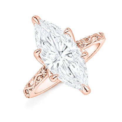 Solitaire Diamond Engagement Ring