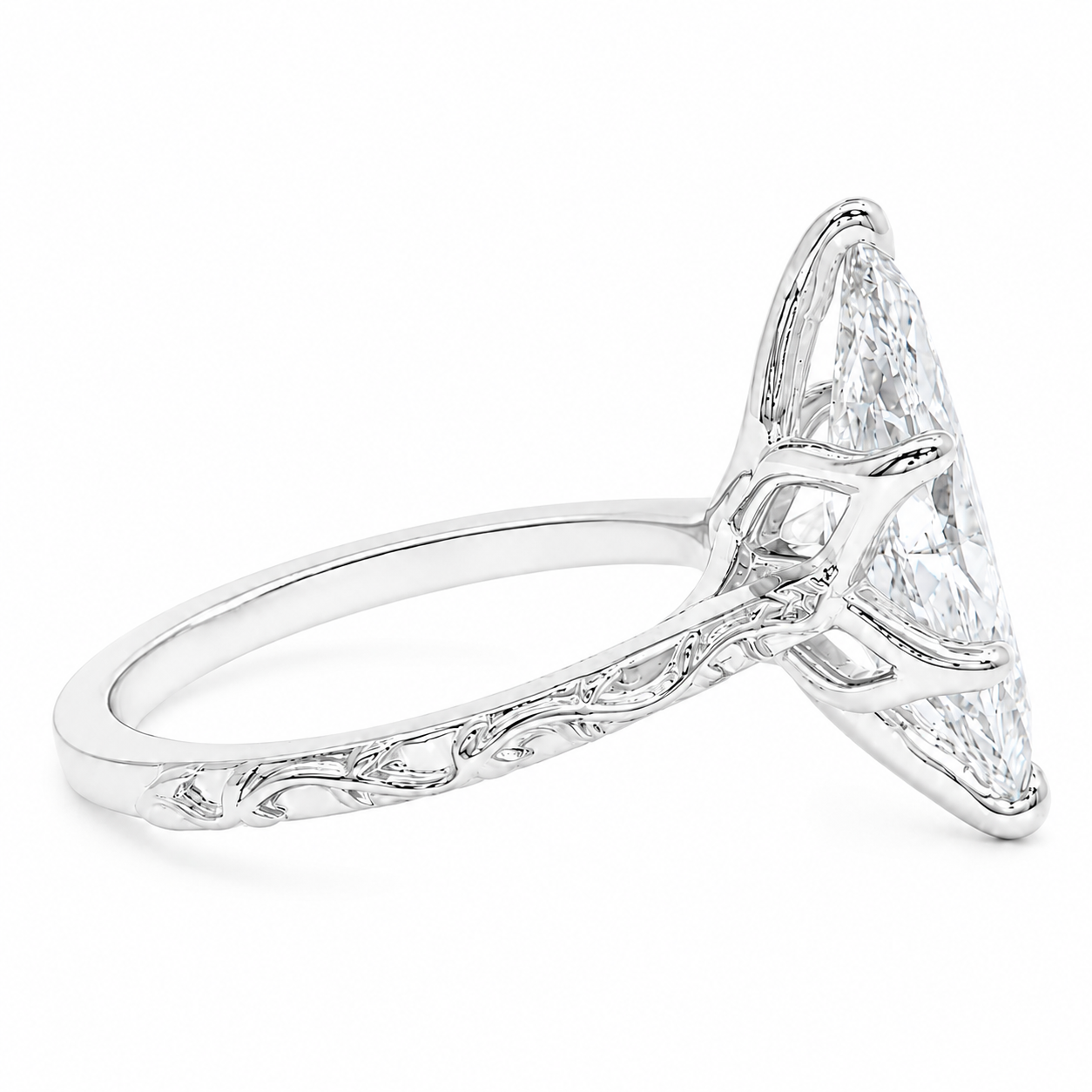 Solitaire Diamond Engagement Ring