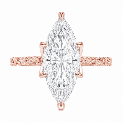 Solitaire Diamond Engagement Ring