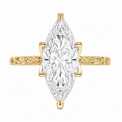 Solitaire Diamond Engagement Ring