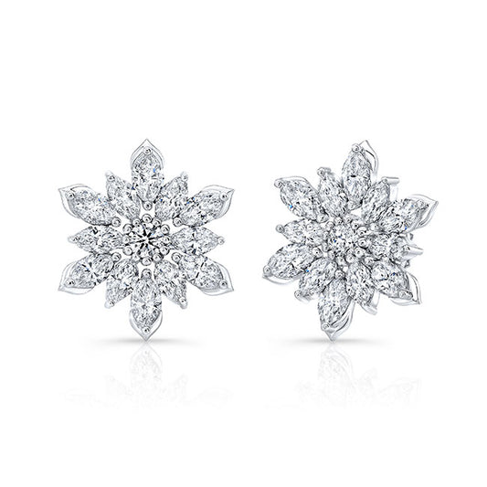 Flower Diamond Earring (Copy)
