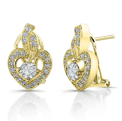 Heart Earrings Studs