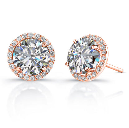 Diamond & Ruby Earrings